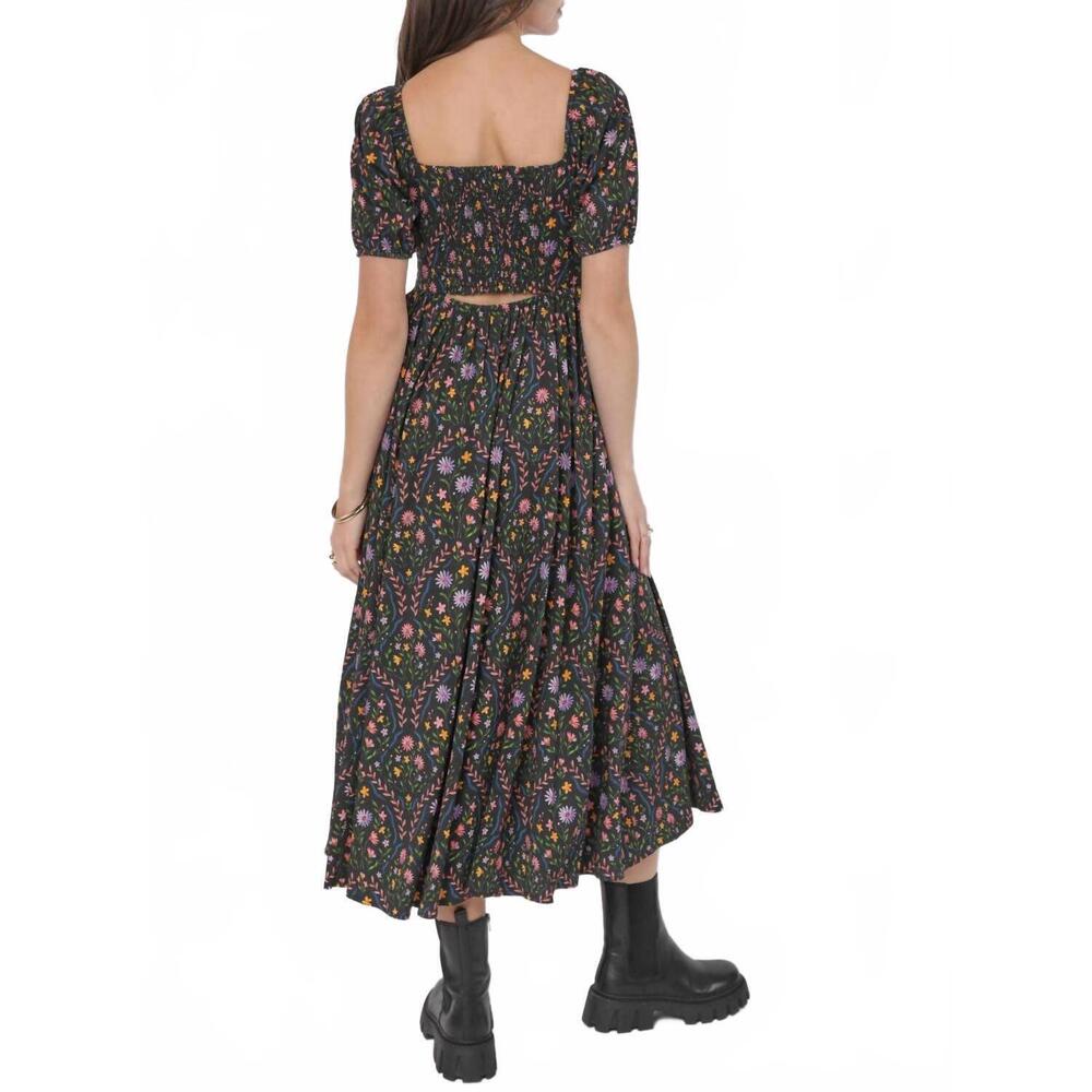 NEW SADIE & SAGE garden party maxi dress in green - Picture 4 of 5